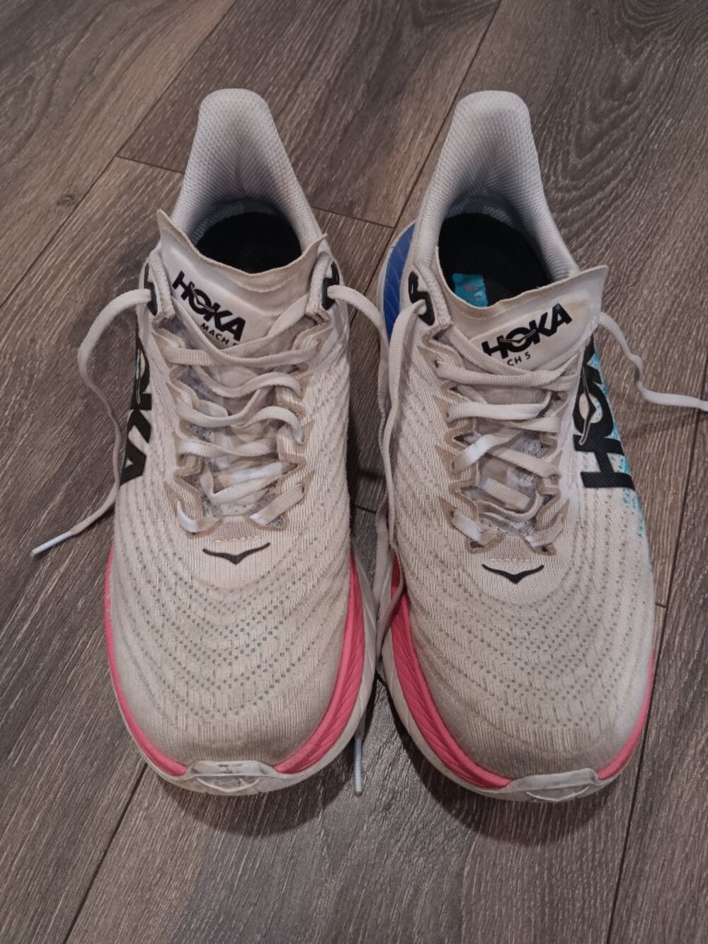 Hoka One One Mach 5 sneakers size 9.5 / S36x22 / V507 / W181 - Picture 4 of 7